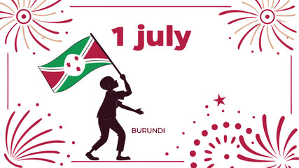 Vector scenes of national day celebration with flags of Kenya, Switzerland, alongside vibrant fireworks, for independence day or July events.