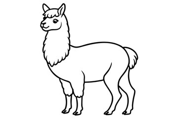 Paca Line Art Vector Design