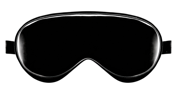 Sleek minimalist virtual reality headset isolated on png transparent background