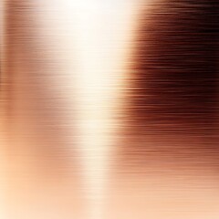 Polished Copper Surface With Circular Brushed Texture And Light Gradient For Abstract Background