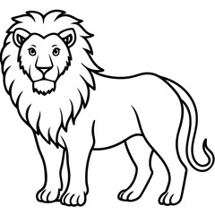 Lion Essence Line Art