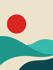 Abstract vibrant vector background wallpaper, 