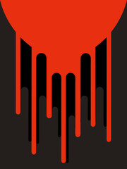 Abstract vibrant vector background wallpaper