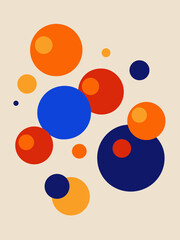 Abstract vibrant vector background wallpaper