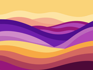 Abstract vibrant vector background wallpaper