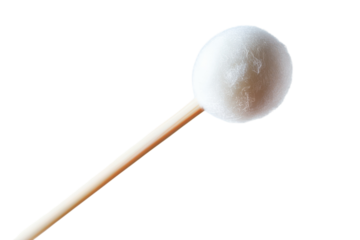 A pristine cotton swab a symbol of cleanliness and personal hygiene isolated against a clean on transparent background