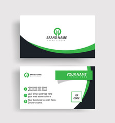 Stand out with this sleek corporate business card design ready to customize and use
