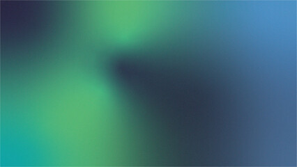 Abstract Blurred Gradient Background in Blue and Green Tones