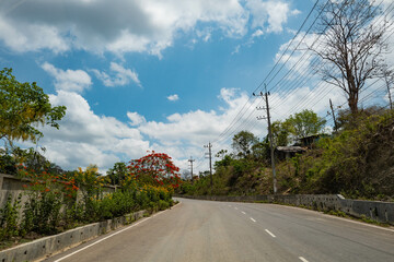 road in the mountains