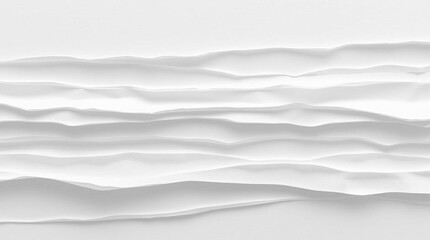 Abstract white paper layers create a textured background design