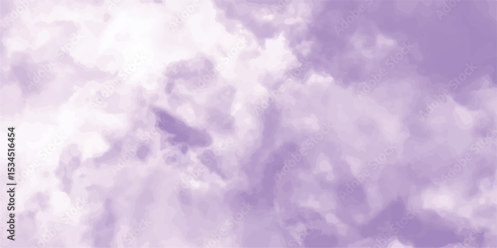 Poster abstract background with porple paint. porple and white watercolor background with stain texture.per