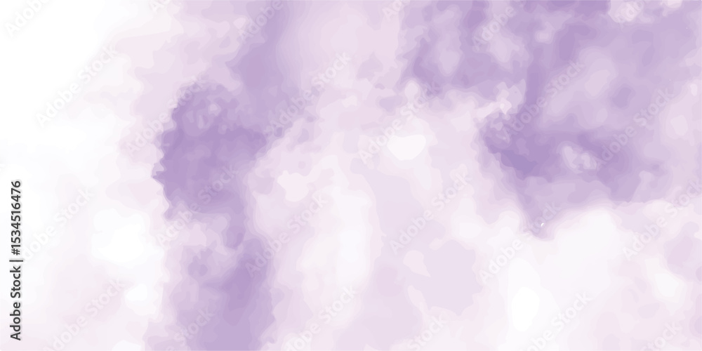 Poster abstract background with porple paint. porple and white watercolor background with stain texture.per