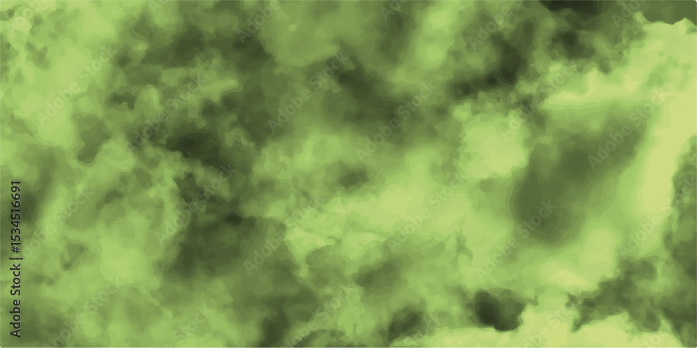 Poster abstract background with green paint. green and white watercolor background with stain texture.perfe
