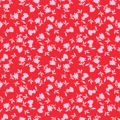 Botanical Beauty: Seamless Pattern of Exotic and Colorful Flowers