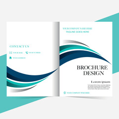 Modern Company Brochure Layout Design