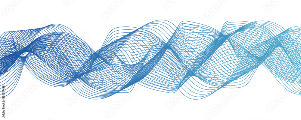 Poster abstract colorful glowing wave curved lines background. frequency sound wave lines.wave pattern glow