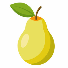 Simple Japanese Pear Vector