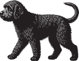 Cockapoo Vector Silhouette
