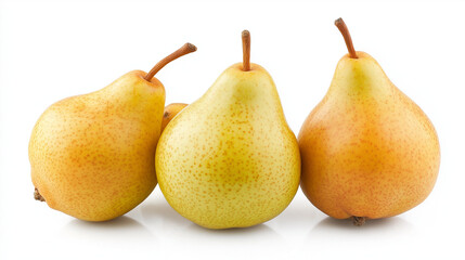 Pears isolated on white background