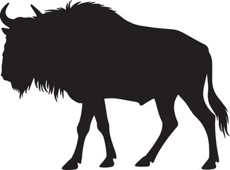 Gnu Vector Silhouette