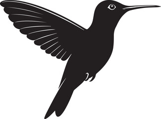 Hummingbird Vector Silhouette