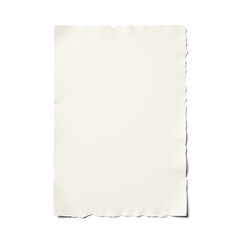 Fototapeta premium Isolated black line note old paper, transparent background png On white background