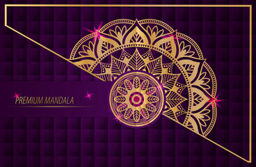 Luxury Mandala design, Vector file fully editable and premium.