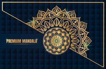 Luxury Mandala design, Vector file fully editable and premium.