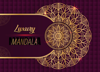 Luxury Mandala design, Vector file fully editable and premium.