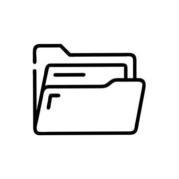 Akte Ordner Mappe Symbol 