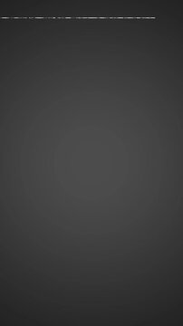 Old film tape defects animation show on gray background with vignet. 2160x3840 video