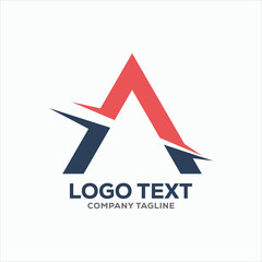 Modern A Letter Logo for Business and Brand Identity