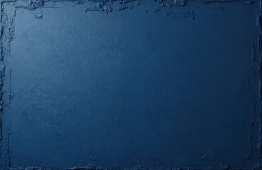 Rough dark navy blue textured paint background. Grunge style blank paper texture with minimal design. Matte surface. Eco-friendly concept. Canvas background. Denim, indigo tones. For artistic,
