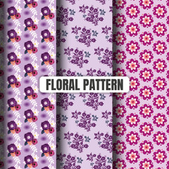 Floral Pattern Design, bed Sheet and clothing pattern. 