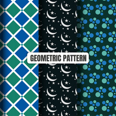 Geometric Pattern design, vector file and fully editable.