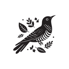 Cuckoo Bird Vector (3).eps