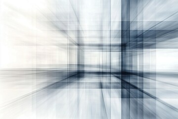 Abstract geometric structure creating modern architectural design