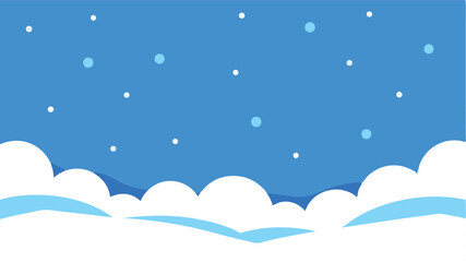 Obraz premium blue sky and clouds landscape