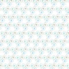 Elegant Seamless Floral Vector Pattern – Editable EPS Design for Fabric, Stationery, and Digital Use