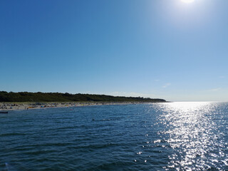 Meer, Sonne, Horizont, Strand, Himmel, Sommer