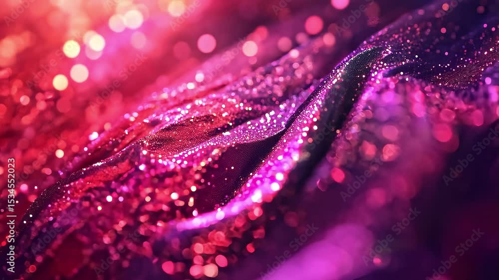 Aufkleber shining particle wave dynamic background video