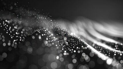 Abstract grayscale digital design