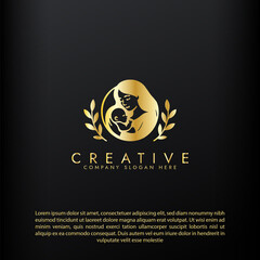 Nurturing enviroment for new mothers logo,  Parenting and Family Logo, Mother and Baby Logo vector design