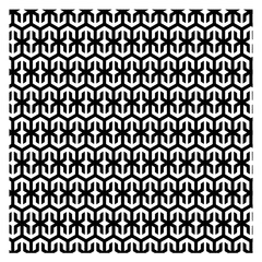 abstract background with numbers, black and white geometric pattern, hexagonal shapes, elongated hexagons, two trapezoids facing, overall effect, tessellating pattern, shapes interlock.