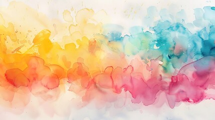 Obraz premium Vibrant Huescapes: Playful Gradient Color Cartoon Backgrounds – Pastel Sky Fades, Neon Candy Transitions, Galaxy Ombre Dreams, and Rainbow-Pool Textures in Bold, Whimsical Illustrations for Digital Ar