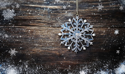  decoration on wood background