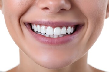 Obraz premium woman with braces