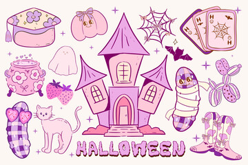 coquette Halloween clipart, Cute Spooky Ghost , Halloween , Retro vintage Halloween , coquette clipart, Halloween sublimation, coquette clipart, cute, kawaii, coquette aesthetic, bows clipart, crafts 