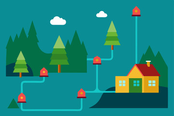 Sustainable Living Eco-Friendly Homes and Connected Communities