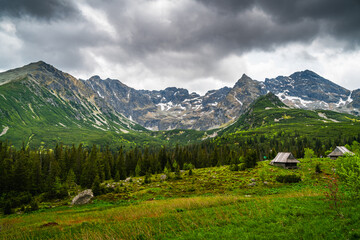 Gąsienicowa valley in the Tatra Mountains , Landscape Photography